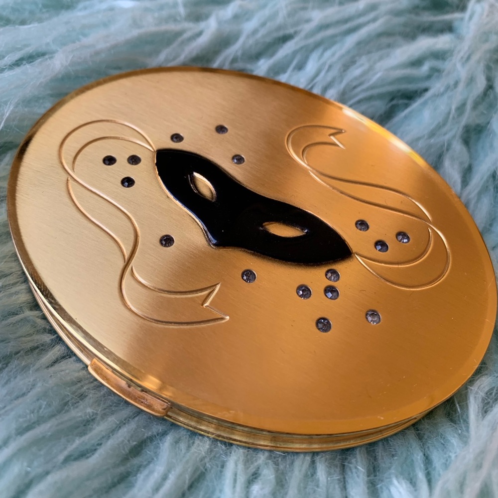 ✨Vintage Dorothy Gray Masquerade Compact, 1940’s ✨